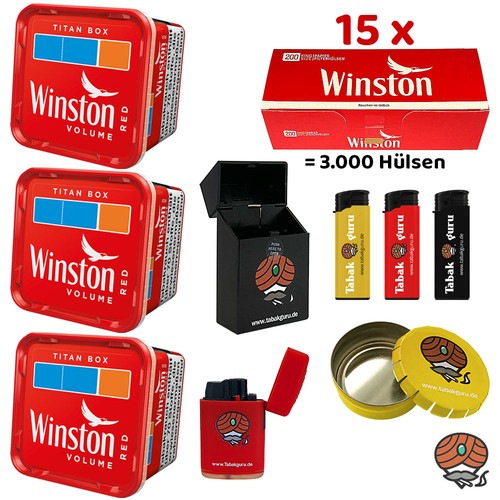 Winston red rot volumentabak - winston,
