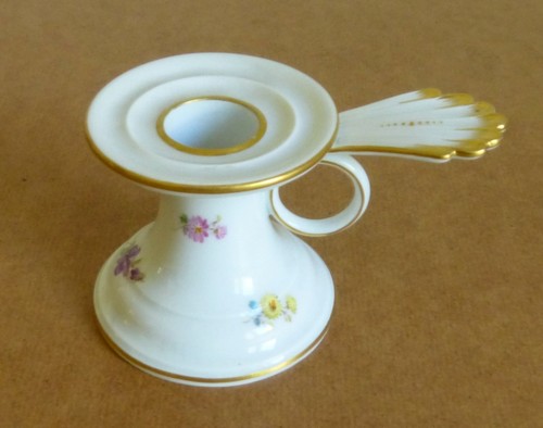 Meissen kleiner handleuchter - meissen,