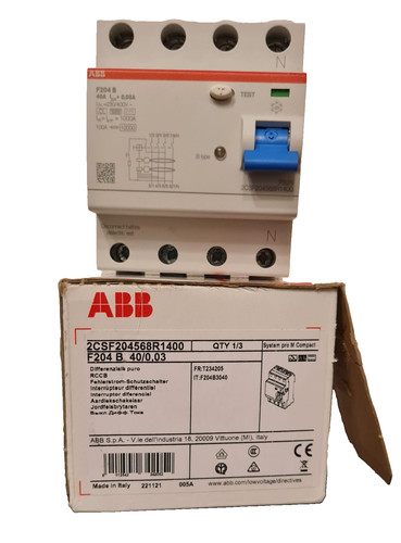 Abb f204b 40a 03a - abb, typ