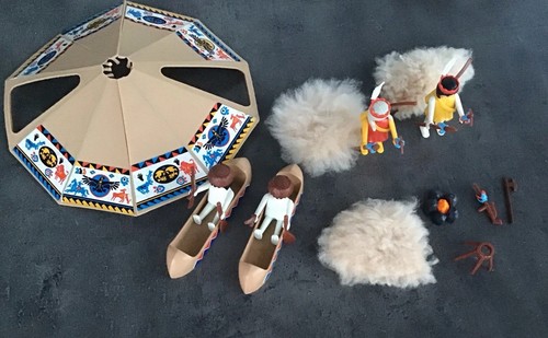 Playmobil indianer und - 2,