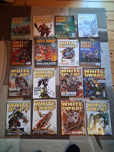 White dwarf konvolut - dwarf, deutsch