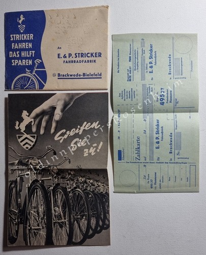 Stricker fahrradfabrik - stricker,