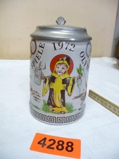 4288.      Alter  Bierkrug Olympische Spielen  München Bierkrug 1972   0,5 L