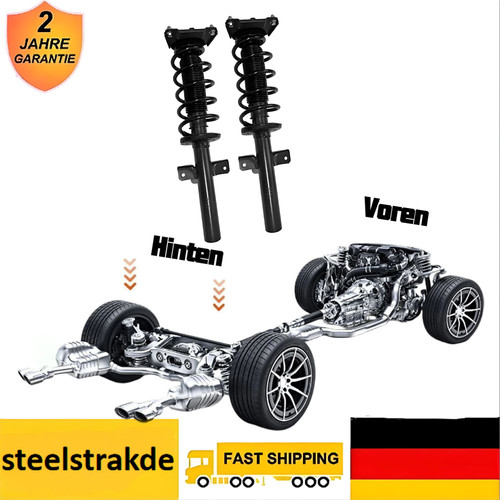 Komplett stoßdämpfer - 2x,