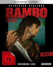Rambo 1-3 - Trilogy - 4K Ultra HD + Blu-ray - Uncut # UHD+BD-NEU