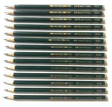 FABER CASTELL Bleistift 9000 -- Alle Härten verfügbar