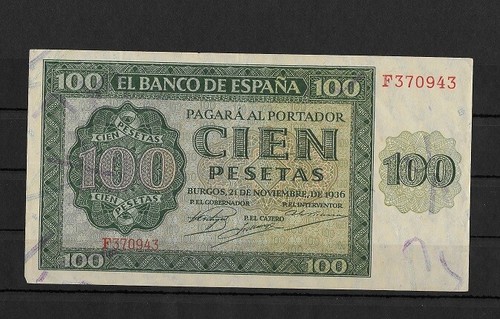 Spanien edifil 421a 100 - spanien., ptas