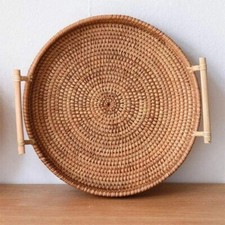 Rattan Tablett