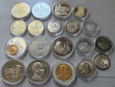 Konvolut 19 Gedenkmedaillen -