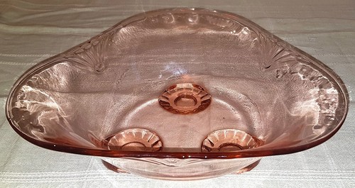 Art déco rosalin pressglas - déco,