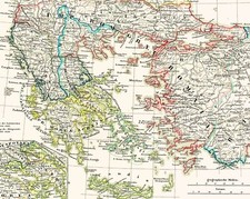 Landkarte GRIECHENLAND️