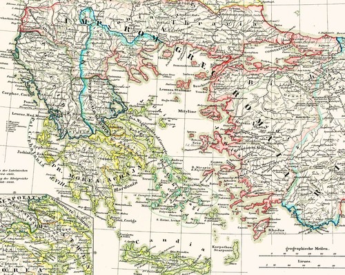 Landkarte griechenland - landkarte, griechenland️