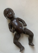 E.S. Emil Schwenk Miniatur Baby Puppe 9 cm 1950er Jahre made in Germany
