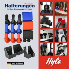 Hyla-Staubsaugersystem Premium-Zubehör Set Wandhalterung Halterungen Aufhänger