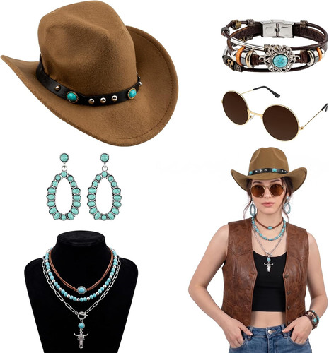 Stück cowgirl kostüm damen - 5,