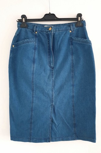 Rock jeansrock hucke blau - rock,