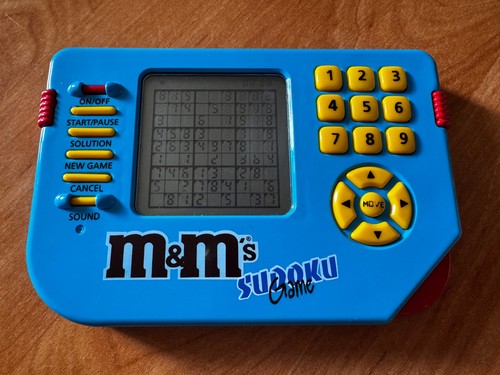 Sudoku spiel telespiel - m&m's,