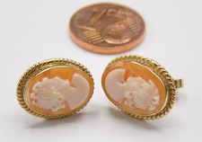 Ohrringe Ohrstecker Button