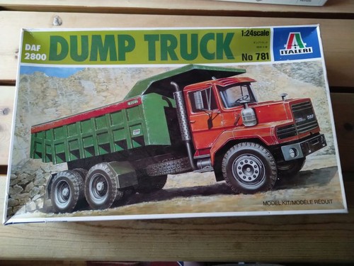 Italeri daf 2800 dump - daf,