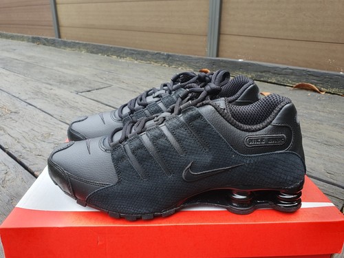 Nike shox triple black uk - shox,