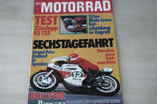 Motorrad 1973 zündapp - 1), 21/1973