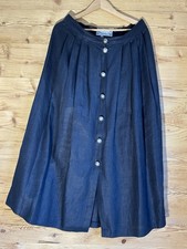 Damen Trachten Leinenrock, Liesel‘s Trachtenmode MCH, Schwarz, Gr. 40, Silber