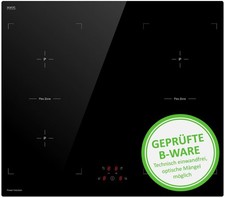 Induktionskochfeld Glaskeramik Induktion 60cm autark 2 Flex-Zonen B-Ware