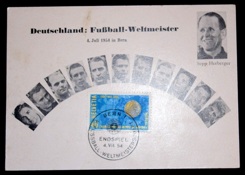 Fußball 1954 schweiz - fußball.,