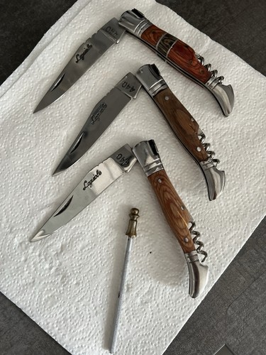 Laguiole taschenmesser set - taschenmesser,