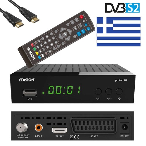 Edision proton für hellas - s2,