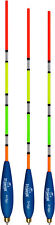 Vorgebleite Waggler Posen Allround Karpfen Schwimmer Pose Vorbebleit als 3er Set