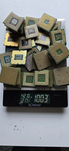 Cpu schrott goldpins - kg,