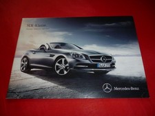 MERCEDES R172 SLK-Klasse SLK 250 CDI - SLK 55 AMG Preisliste Pricelist von 2012