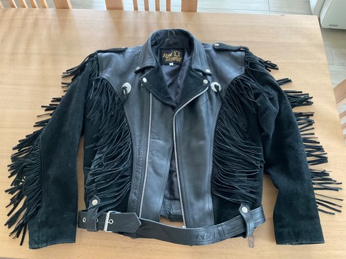 Schwarze herren lederjacke - schwarze,