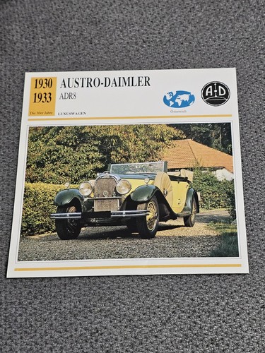 Austro daimler geschichte - austro,