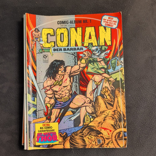 Conan der barbar comic album - conan,