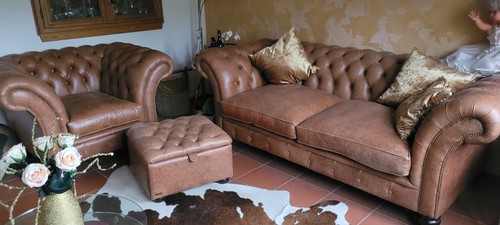 Chesterfield couchgarnitur - chesterfield,