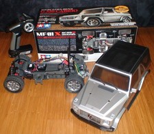 Tamiya Mercedes G320 4wd MF-01X lackiert ab Werk unbenutztes Vitrinenmodell RC