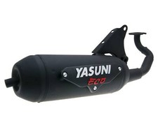 Auspuff Yasuni Eco Yamaha Aerox MBK Nitro Malaguti F10 F12 F15 Minarelli liegend