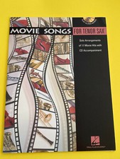 Movie Songs for Tenor Sax, Play-Along, Book/CD Set
