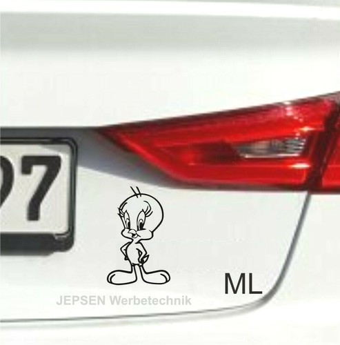 Tweety aufkleber s058 12cm - tweety,