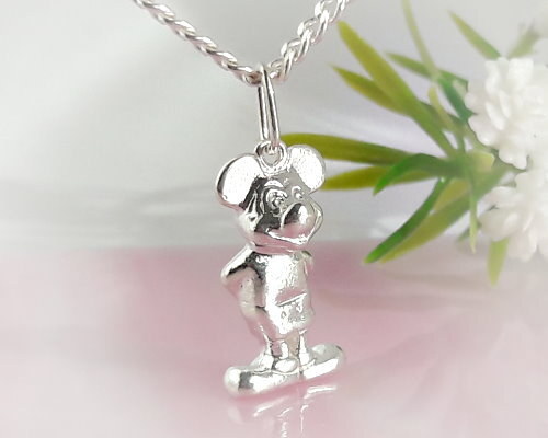 Maus anhänger silber 925 - maus,