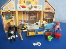 5418 Reiterhof Stall Klappbox mitnehm Pferde Tiere Figuren Playmobil 3283