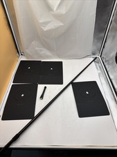 Eco-Dropflag 180 cm Beachflag Inklusive 4 Bodenplatten Carbon Gestänge Neu