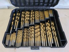 RESTPOSTEN! 230 tlg Titanium Bohrersatz Metallbohrer Spiral Bohrer Set HSS TIN