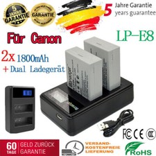 2x 1800mAh Akku + USB Dual