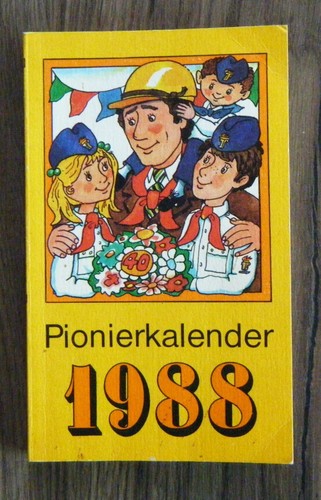 Pionierkalender der ddr 1988 - pionierkalender,