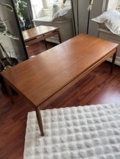 Mid Century Teak Holz Danish DesignWohnzimmertisch Couchtisch