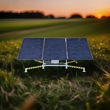 Solartasche mobile Solaranlage 1200W mit Wechselrichter Aufständerung,  Garten