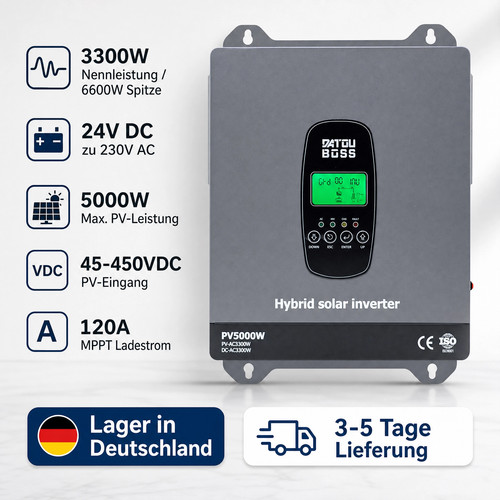 Datouboss 3300w hybrid - 3300w, solar